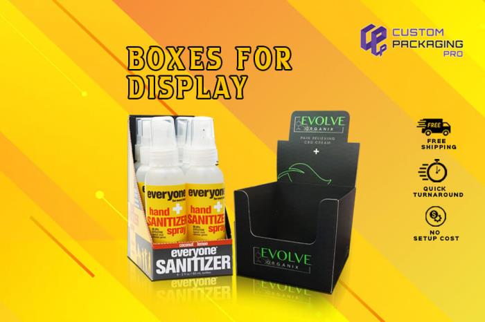 Cosmetic Display Boxes- Enhance your product’s market value